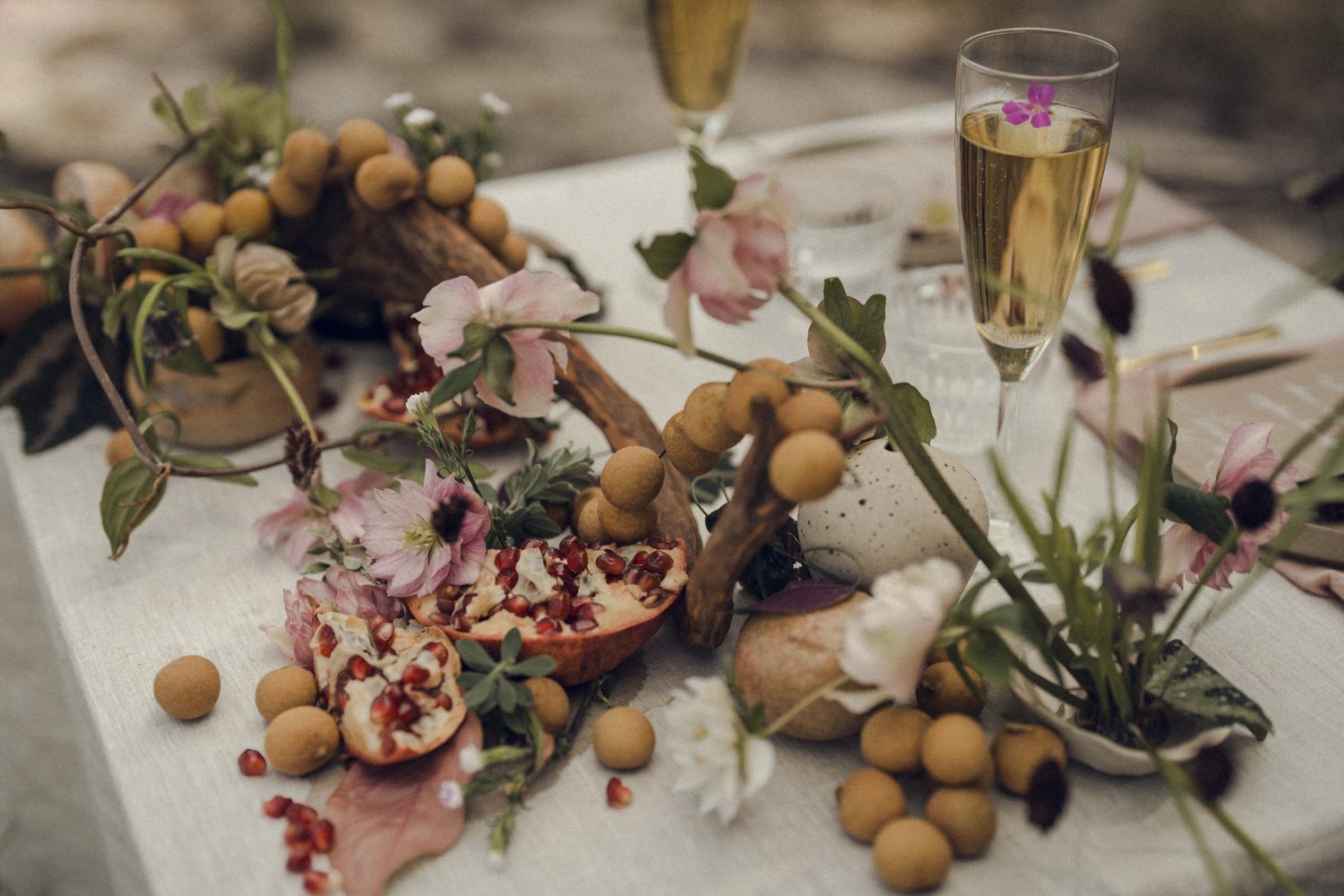 Eve Keepers styled tablescape